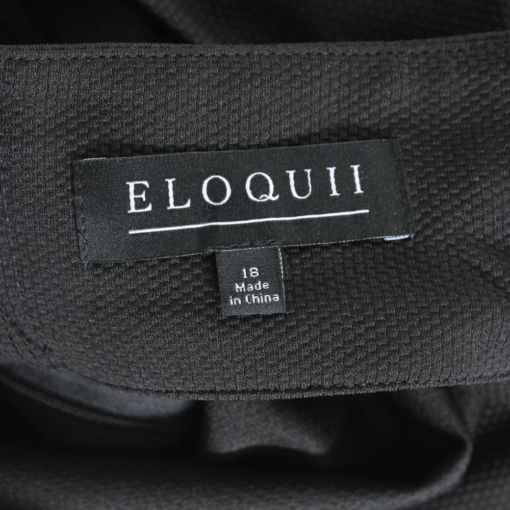Eloquii Off the Shoulder Plus Size Shirt sz 18 - Picture 8 of 8